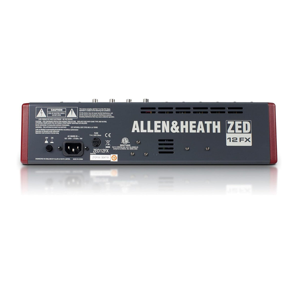 Allen & Heath ZED-12FX 12-Channel Multipurpose USB Mixer with Effects