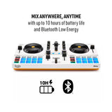 Hercules DJ Control Mix Ultra - Mobile DJ Controller with Bluetooth