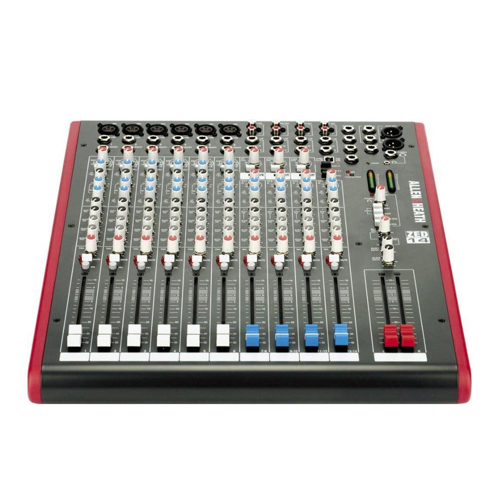Allen & Heath ZED-14 Compact 14-Channel Analog Mixer with USB Connection