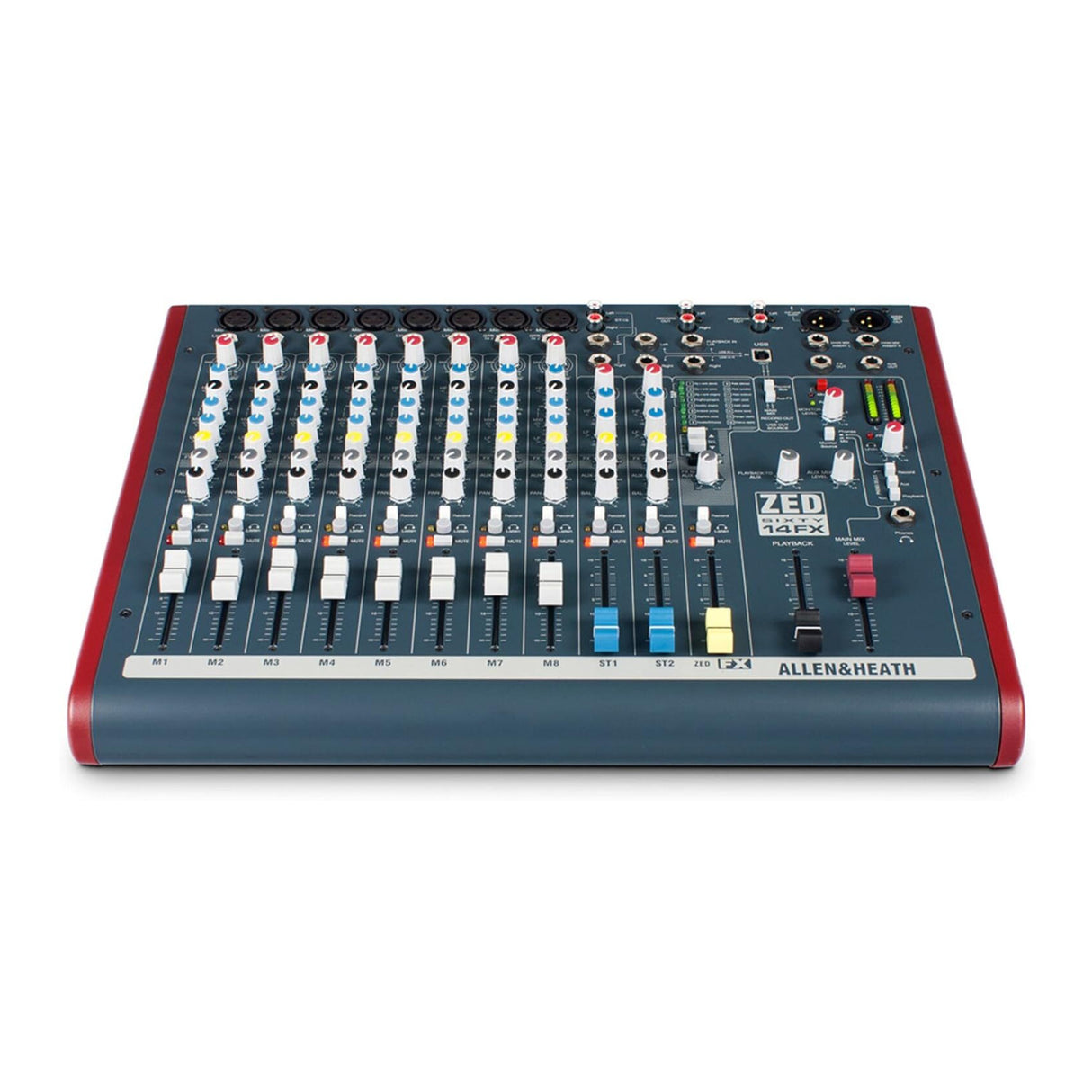 Allen & Heath ZED60-14FX Live and Studio Mixer with Digital FX and USB Port