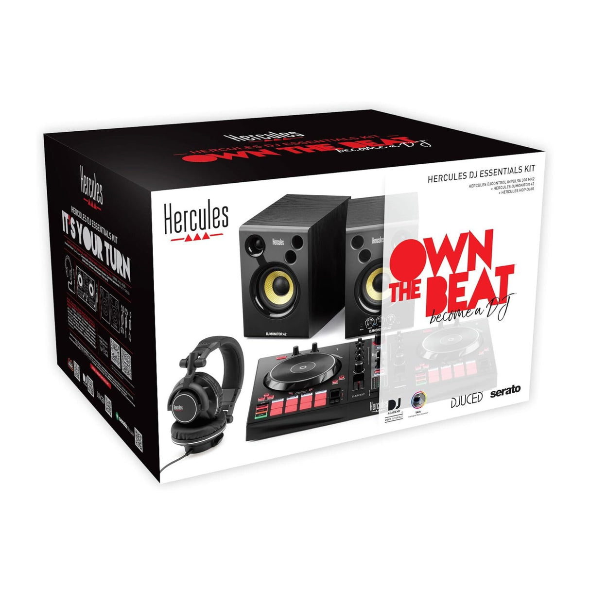 Hercules DJ Essentials Kit - All-in-One Kit to Learn DJ