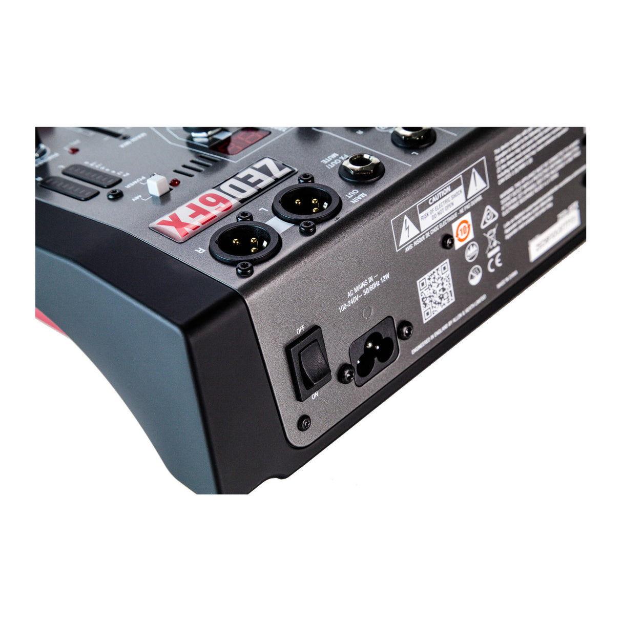 Allen & Heath ZED-6FX Compact 6 Input Analogue Mixer with FX