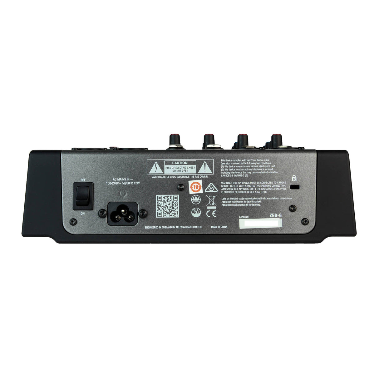Allen & Heath ZED-6 Compact Analog Mixer