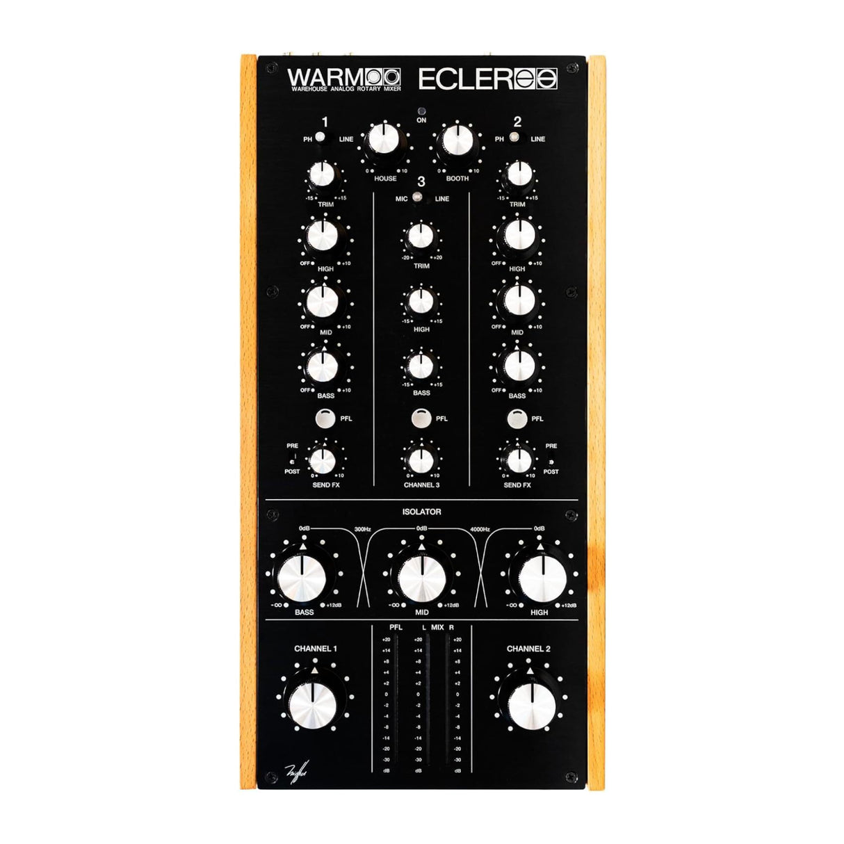 Ecler WARM2 Professional Two-Channel Analogue Rotary DJ Mixer