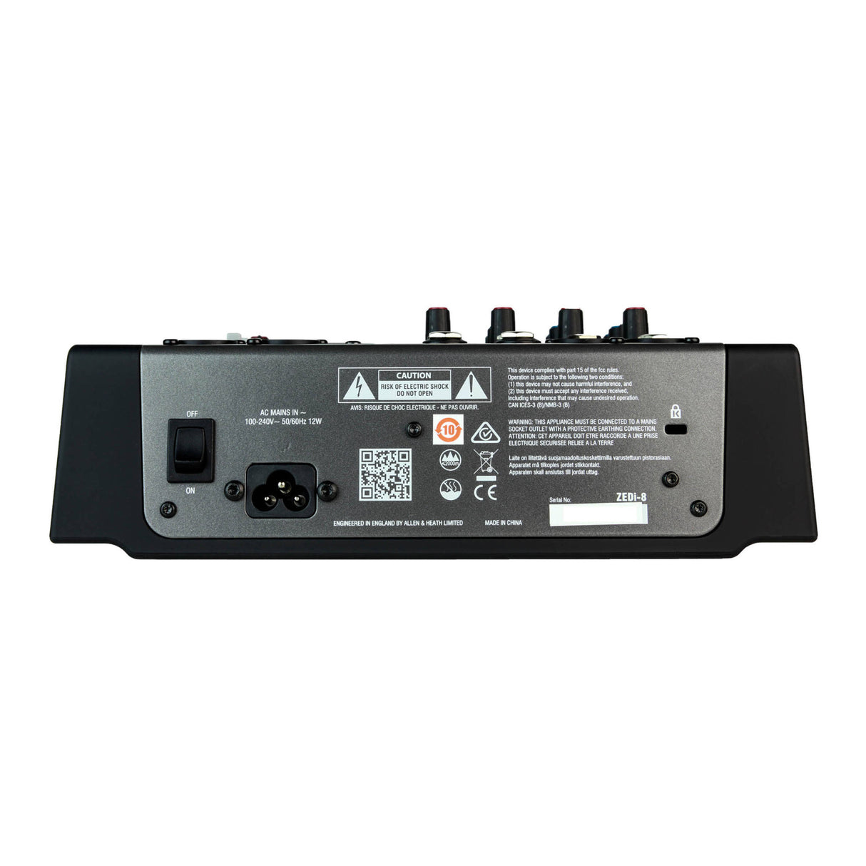 Allen & Heath ZEDi-8 Hybrid Compact Mixer / USB Interface