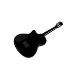 Cordoba Stage Nylon 6-String Electric Guitar with Gig Bag (Black Burst)