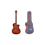 Cordoba Stage Nylon 6-String Electric Guitar with Gig Bag (Edge Burst)