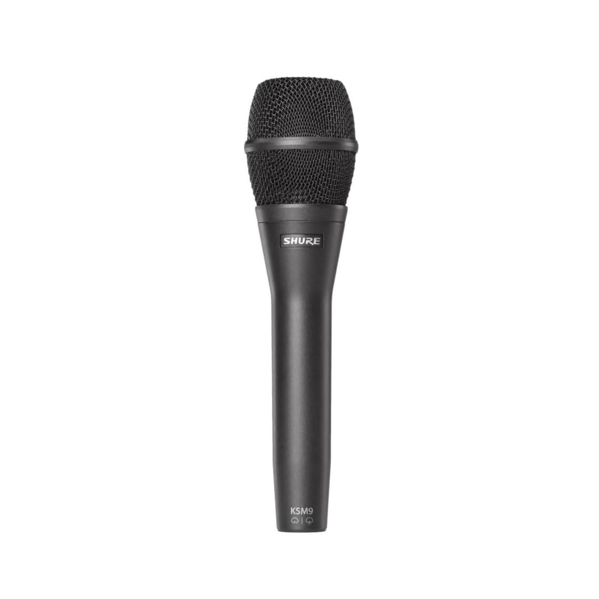 Shure KSM9/CG Dual-Pattern Condenser Handheld Vocal Microphone (Charcoal Gray)