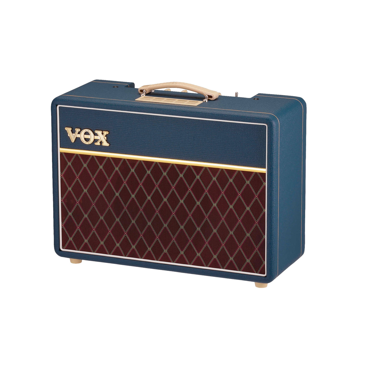VOX AC10 1x12 Inch 10W Combo Guitar Amplifier (Limited Edition Royal Blue)