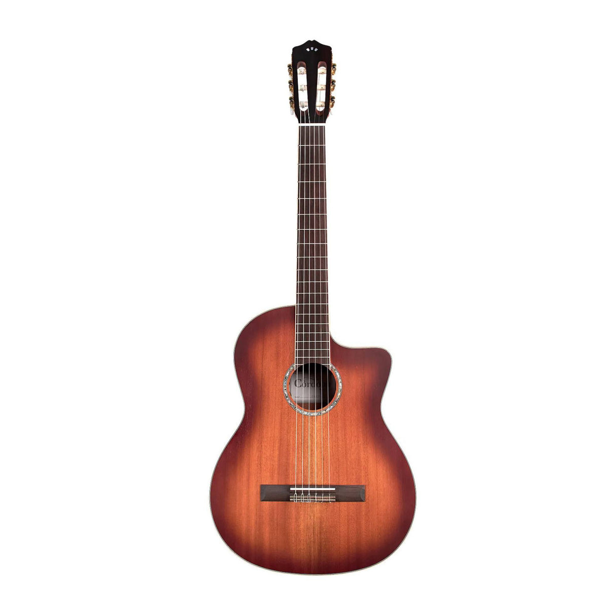Cordoba C4-CE African Mahogany 6-String Electric Guitar (Edge Burst)