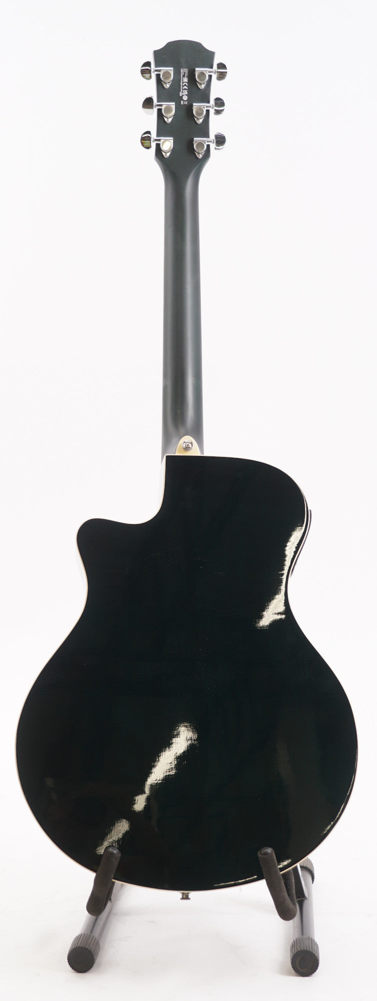 Yamaha APX600OBB Thinline Acoustic-Electric Guitar (Blue Burst) Bundle with Case (Used)