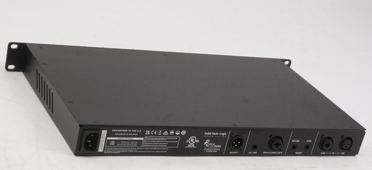 Solid State Logic Revival 4000 with E Jensen Transformer-Balanced Preamp (Used)