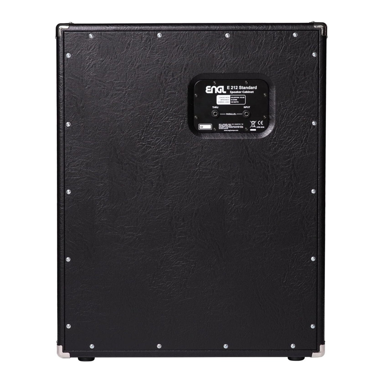 ENGL 120W Vertical 2x12 Guitar Cabinet with Celestion Vintage 30 Speaker (Black)