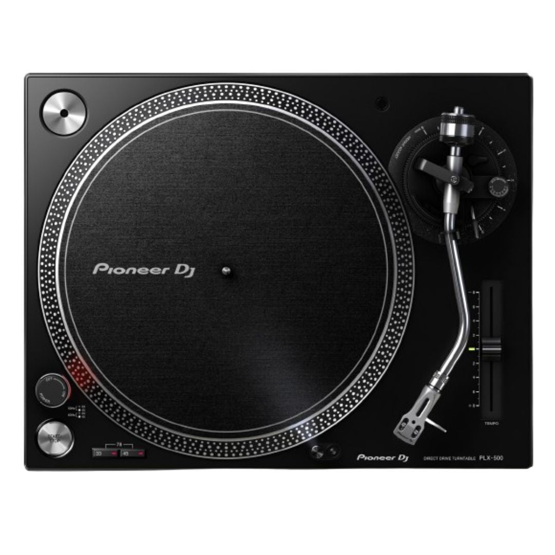 Pioneer DJ PLX-500 Direct Drive USB Turntable with Desktop Amplifier System