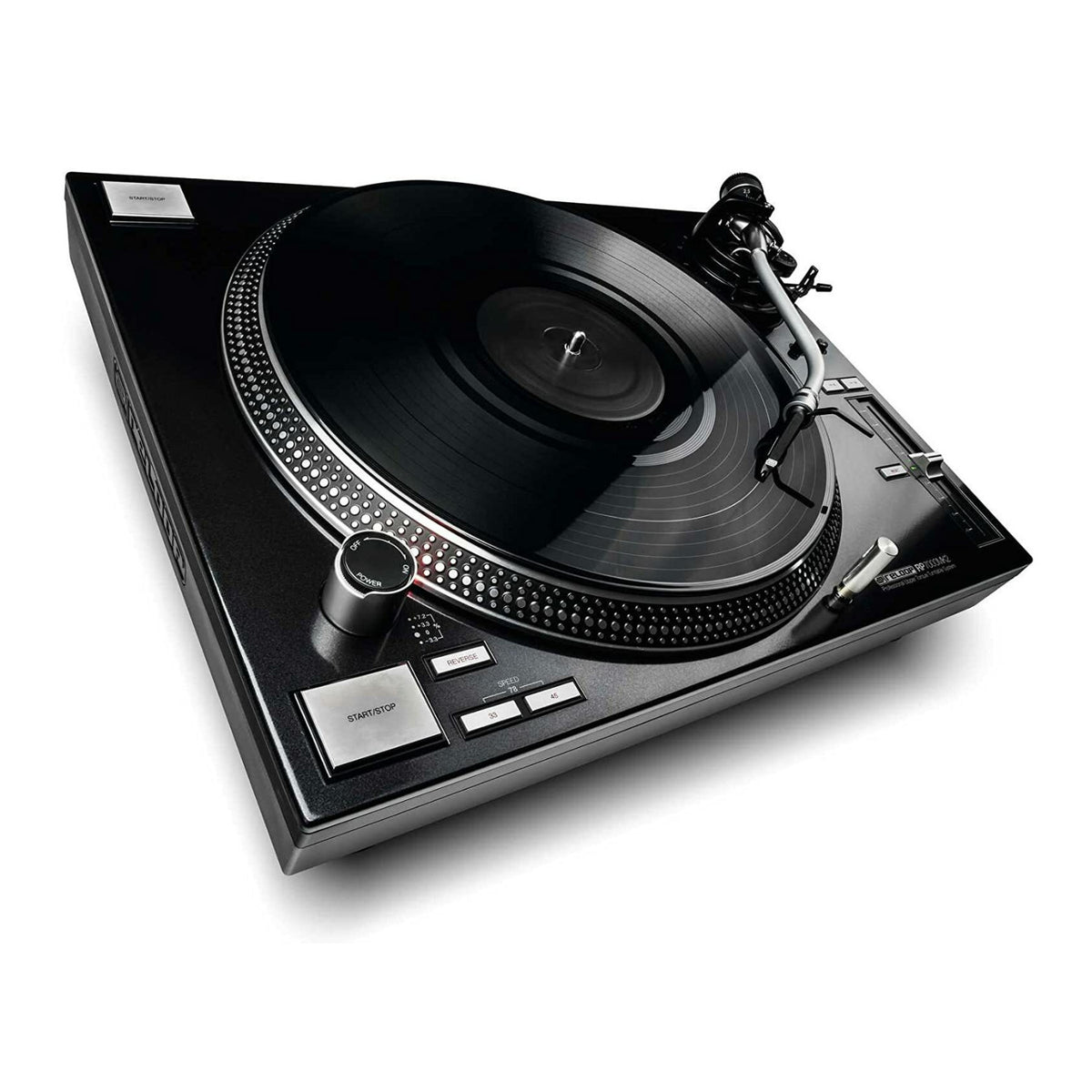 Reloop RP-7000 MK2 Direct Drive High Torque Turntable with Amplifier System (Open Box)