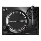 Reloop RP-7 Pro 7in Vinyl Turntable System with Amplifier and FR Speaker Bundle