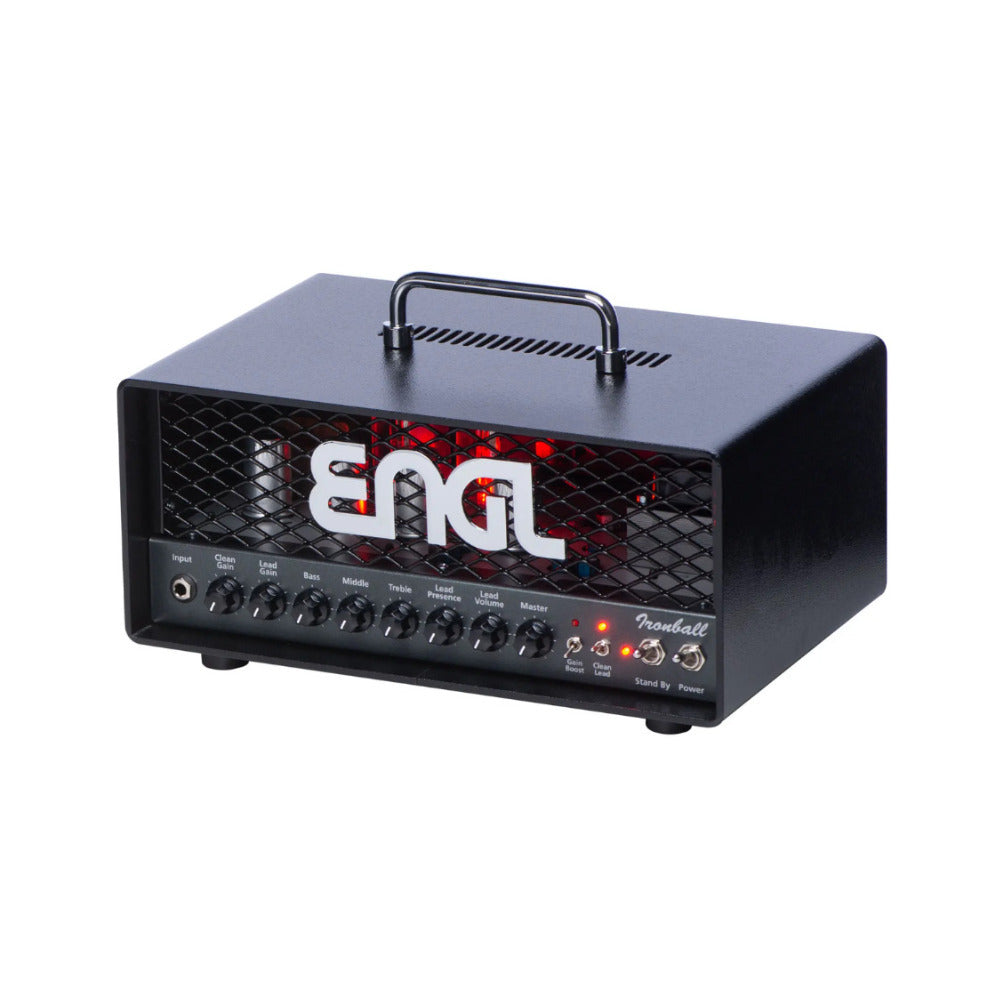 ENGL Ironball E606 20W Tube Guitar Amp Head with Power Soak Control (Black)