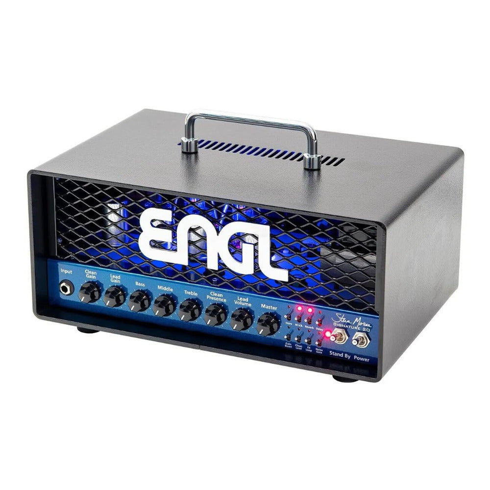 ENGL Steve Morse Signature 20 Tube Guitar Amp Head with Reverb and Delay (Black)