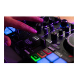 Hercules DJControl Inpulse 200 MK3 DJ Controller 2 Deck USB C Mixer (Black)