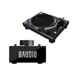 Pioneer DJ PLX-1000 Direct Drive Analog Turntable (Black) with Amplifier System