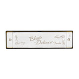 Fender Blues Deluxe Harmonicas, Key of C with Blister Card Package Included