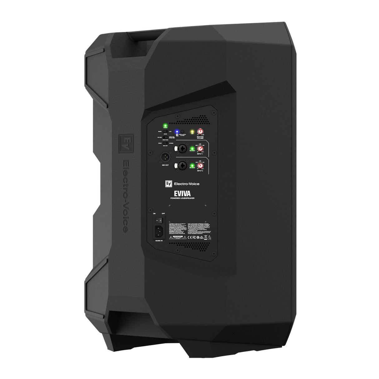 Electro-Voice EVIVA 15P 1000W Powered Speaker with BT & XLR Connectivity (Black)