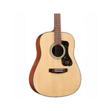 Guild D-340 Natural Acoustic Guitar with Spruce Top and Mahogany Body