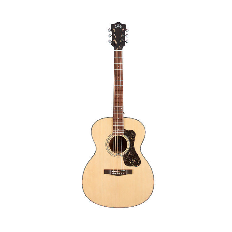 Guild OM-340 Natural Acoustic Guitar Spruce Top Mahogany OM Body (Satin Finish)
