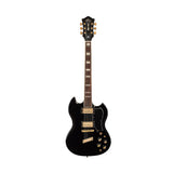 Guild Polara Kim Thayil Electric Guitar with HB-1 Pickup & Gold Hardware (Black)