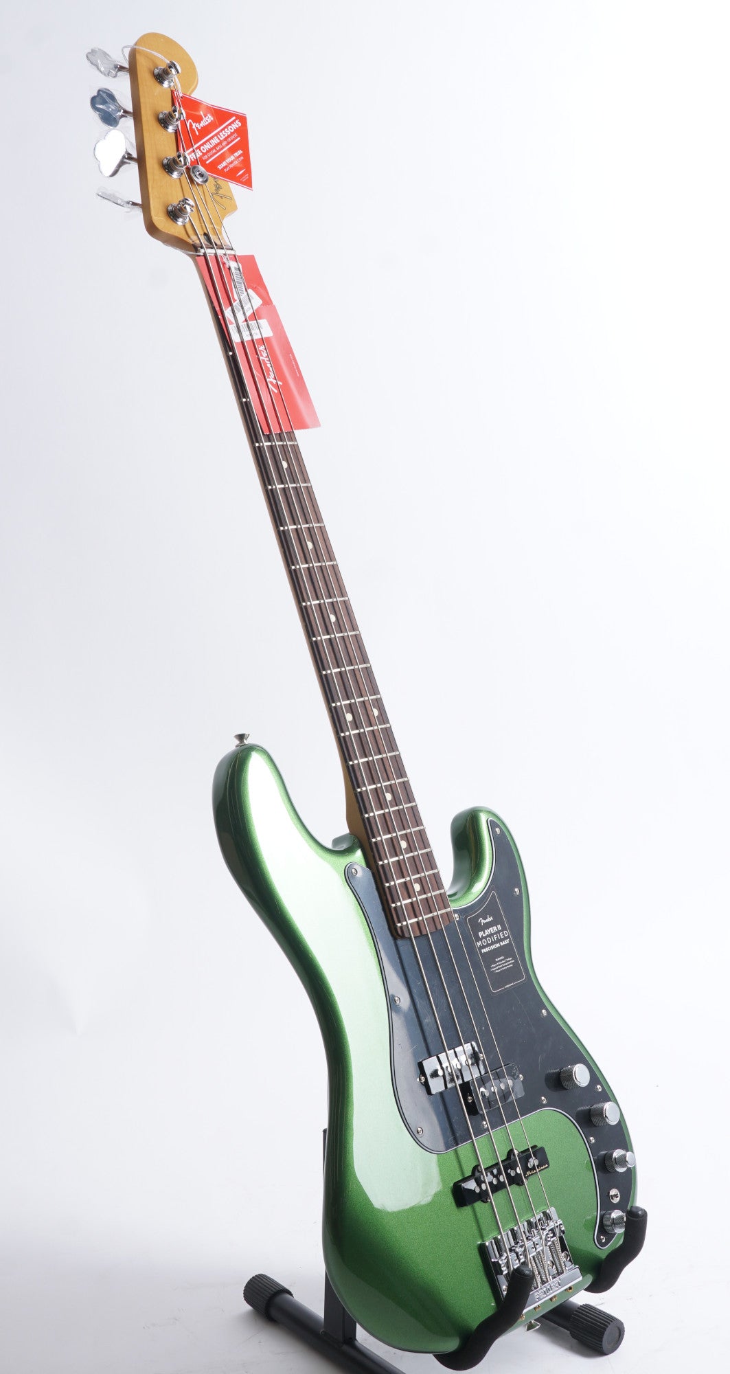 Fender Player II Modified Active Precision Harvest Green Metallic Bass Guitar (Used)