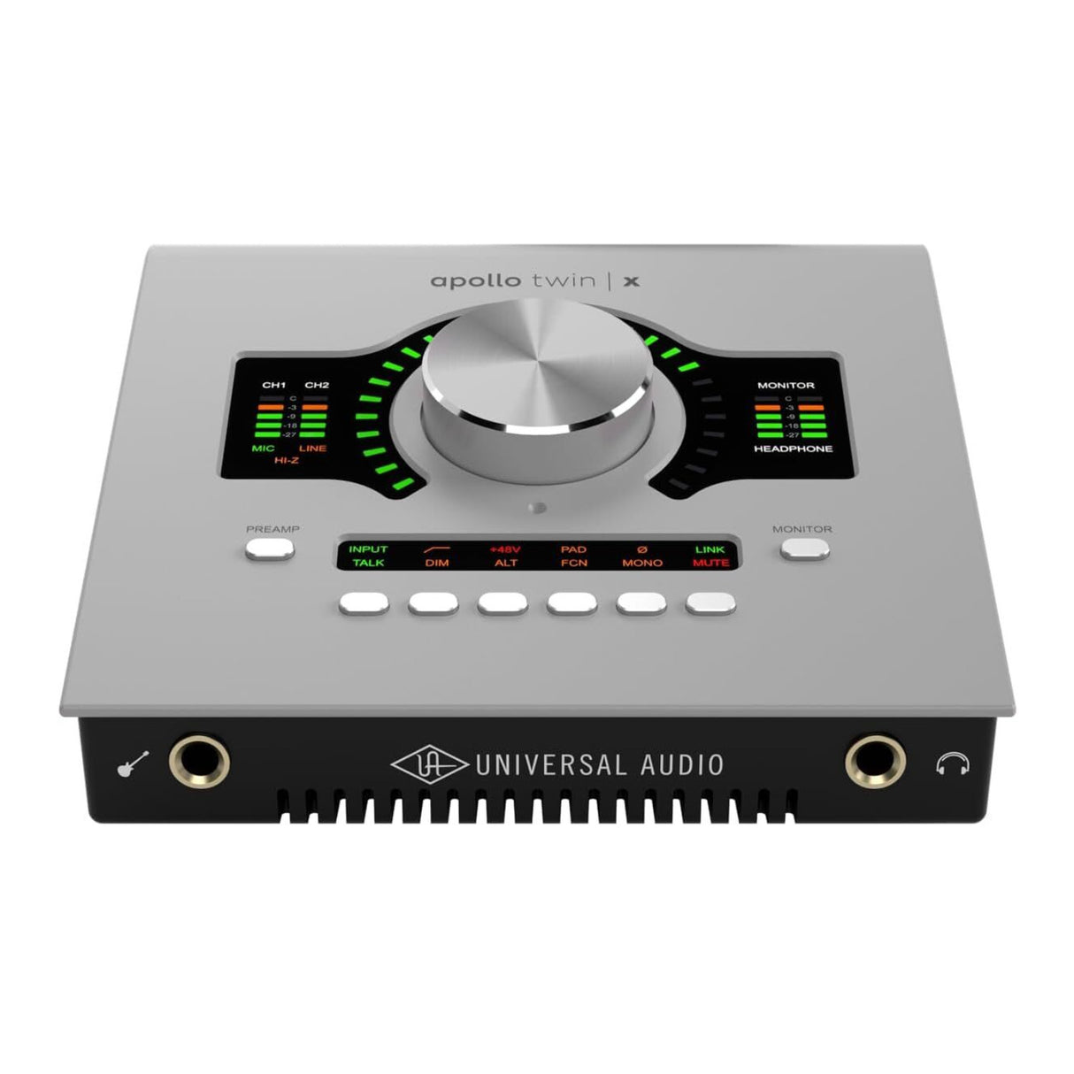 Universal Audio Apollo Twin X Duo Gen 2 Recording Interface with Clear Cover
