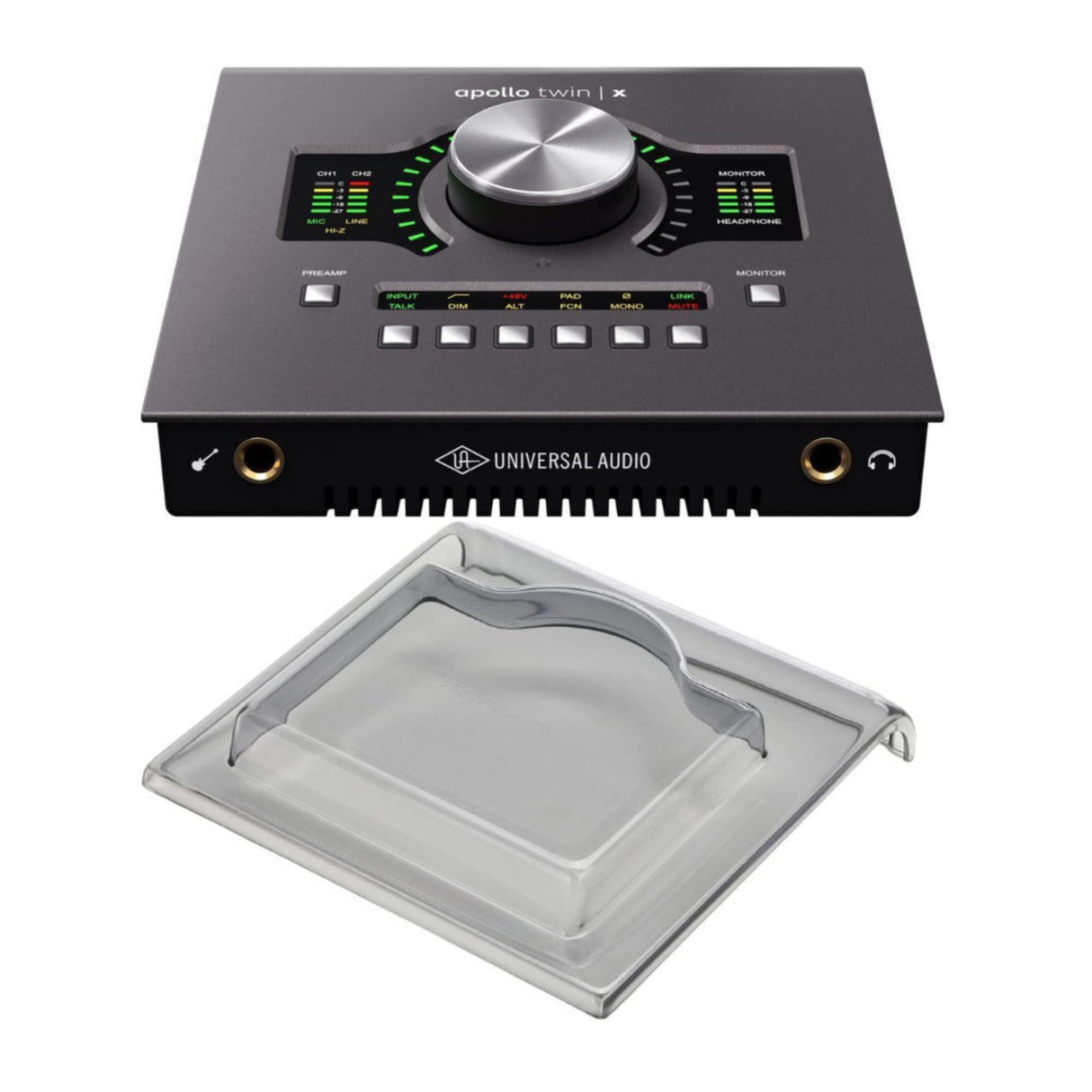 Universal Audio Apollo TwinXDuo Recording Interface Heritage Edition with Cover