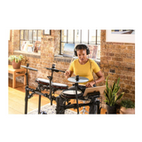 Alesis Nitro Max Kit Electronic Drum Set Bundle with Throne and Headphones