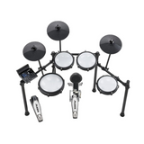 Alesis Nitro Max Kit Electronic Drum Set Bundle with Throne and Headphones