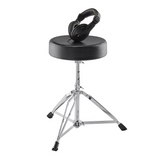 Alesis Nitro Pro 8-Piece Electronic Drum Set with Throne and Headphones Bundle