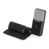 Samson Go Mic Video 1080P HD Webcam and Dual-Pattern USB Microphone (Black)