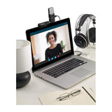 Samson Go Mic Video 1080P HD Webcam and Dual-Pattern USB Microphone (Black)