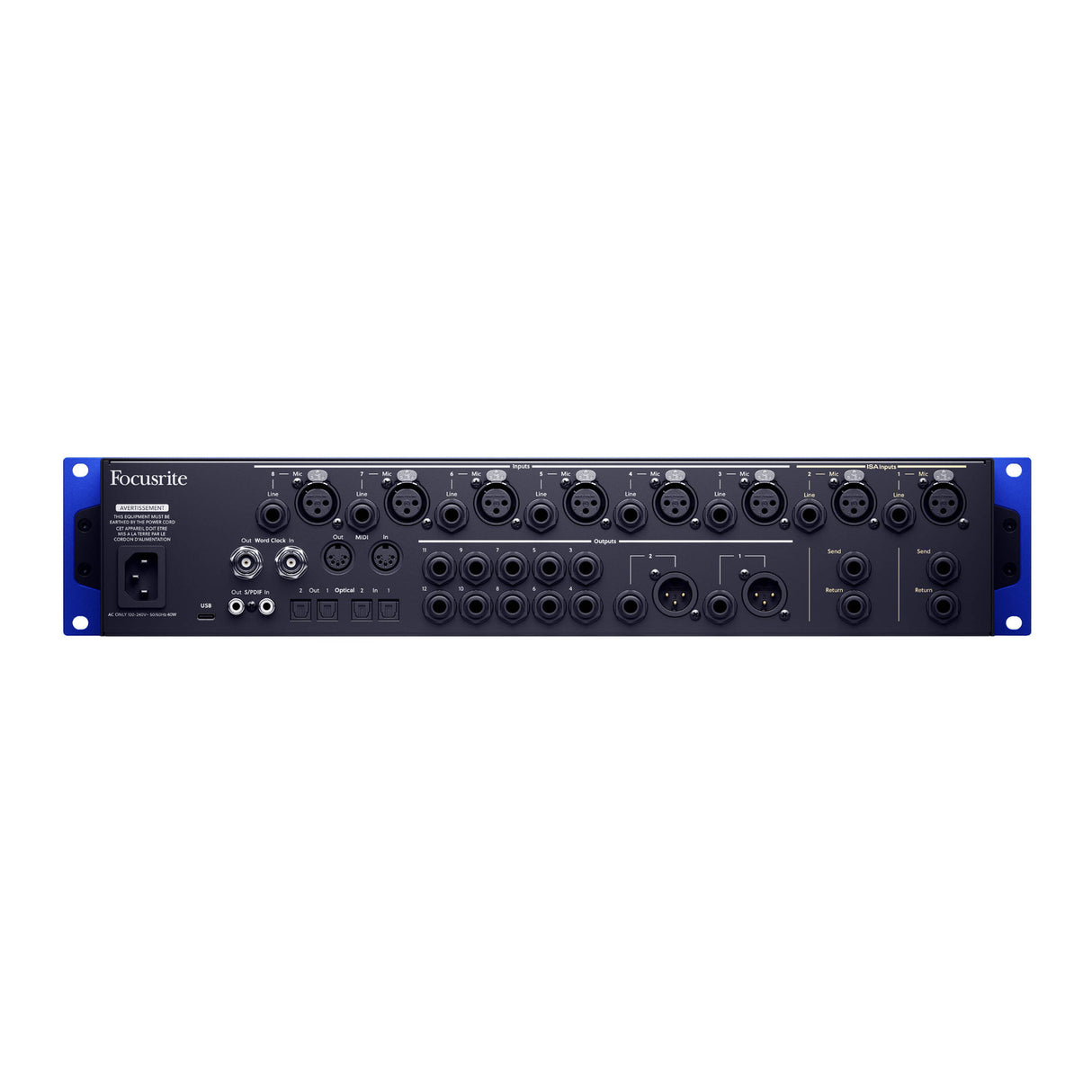 Focusrite ISA C8X 26x28 USB-C Audio Interface