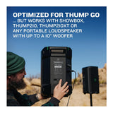 Mackie ThumpSub GO Battery Powered Subwoofer 400W with 8 Inch Drivers (Black)
