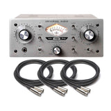 Universal Audio UA-710TF Twin-Finity Mic Preamplifier with XLR Cables (3)