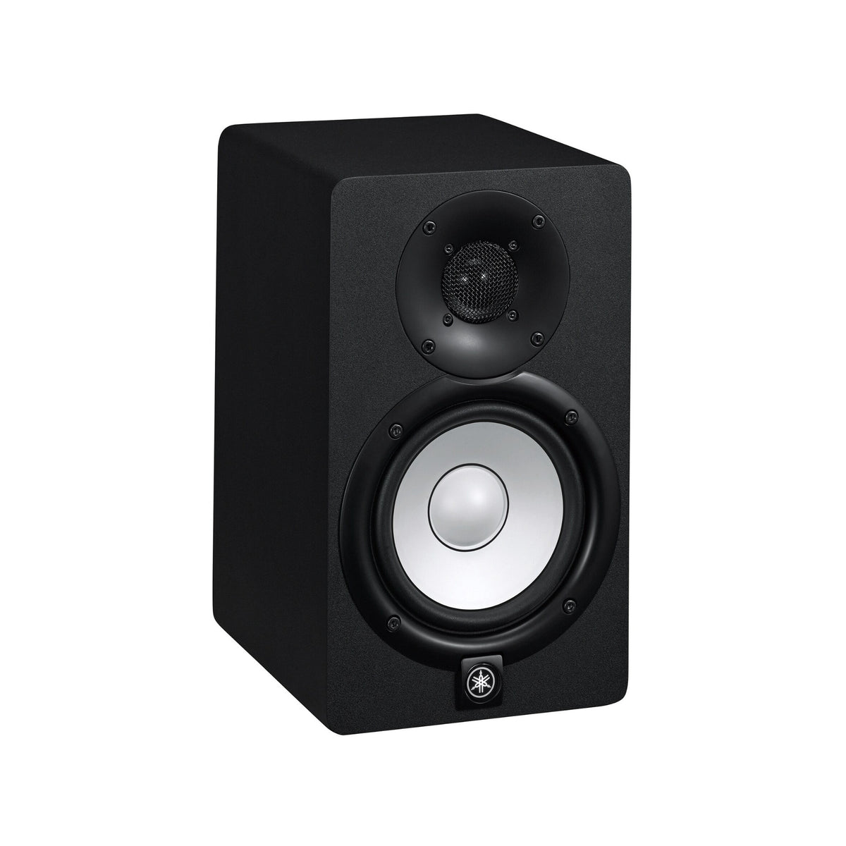 Yamaha HS5 70W Powered Studio Monitors Bundle with Isolation Pads and Cable
