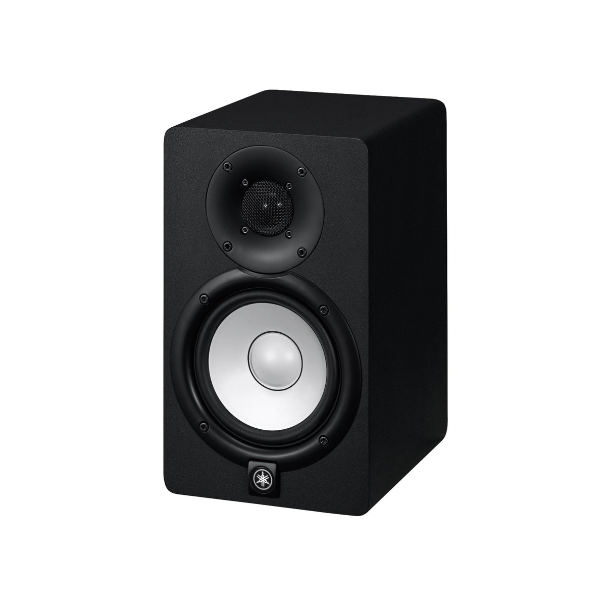 Yamaha HS5 70W Powered Studio Monitors Bundle with Isolation Pads and Cable