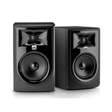 JBL 306P MkII Powered 2-Way Studio Monitor Pair Bundle Isolation Pads and Cable