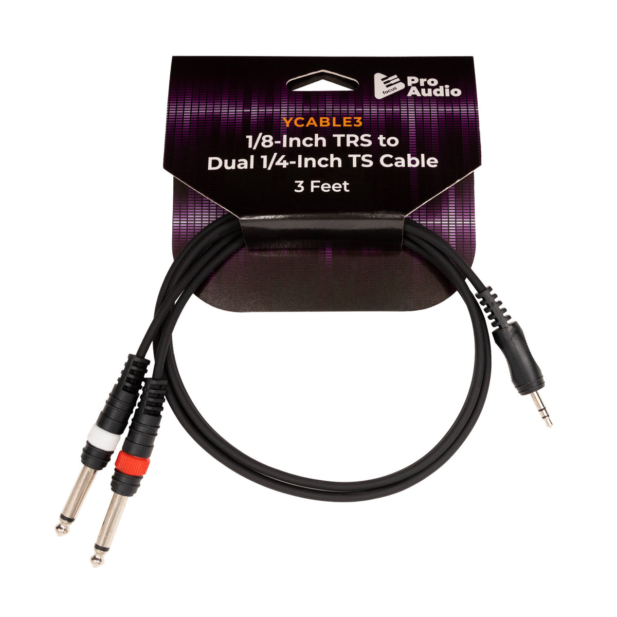 Yamaha MG06 6-Input Compact Stereo Mixer Bundle with 1/4-Inch TRS Cables, Breakout Cable, and Cable