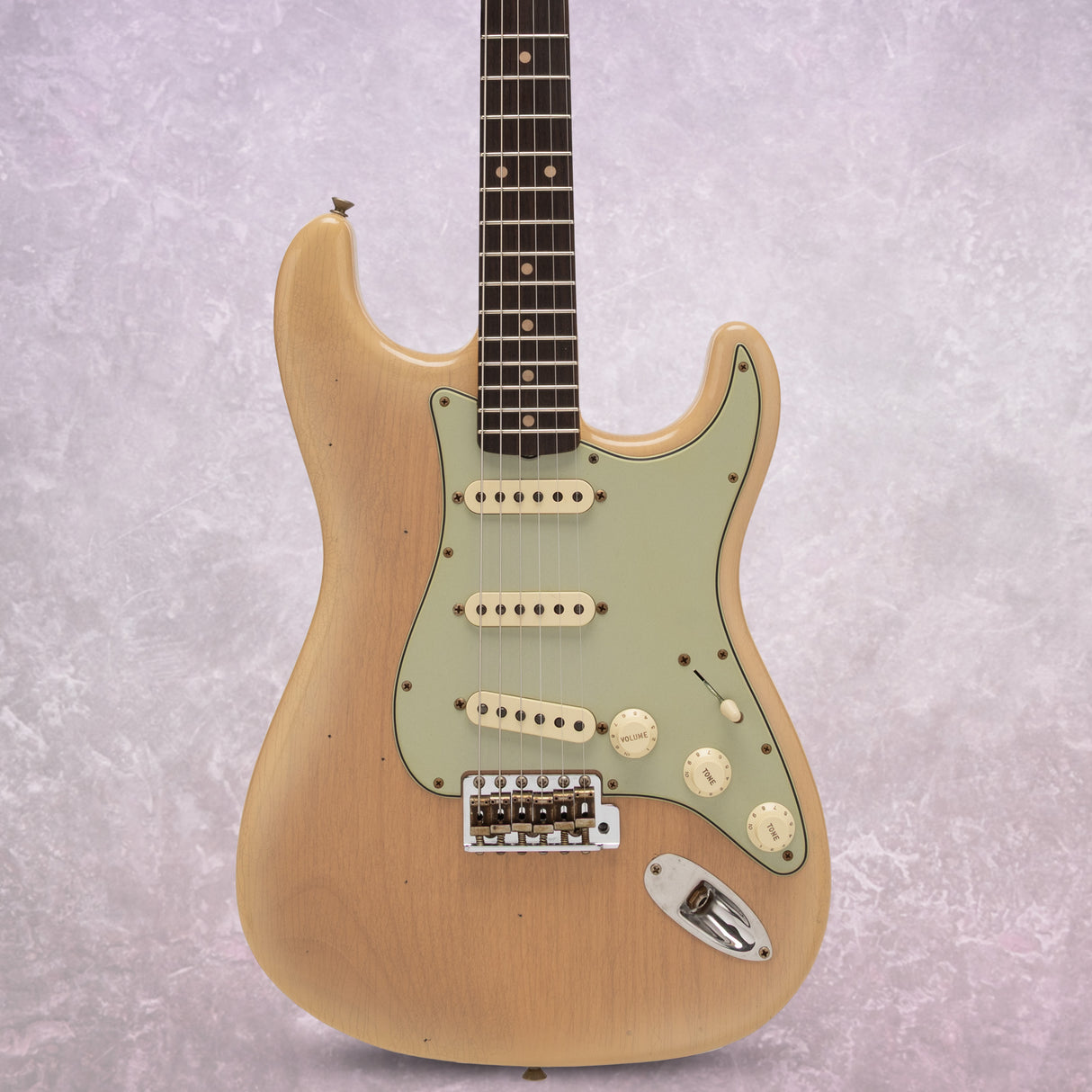 Fender Custom Shop 1960 Stratocaster Journeyman Relic (Aged Natural Blonde) 7lbs, .05oz