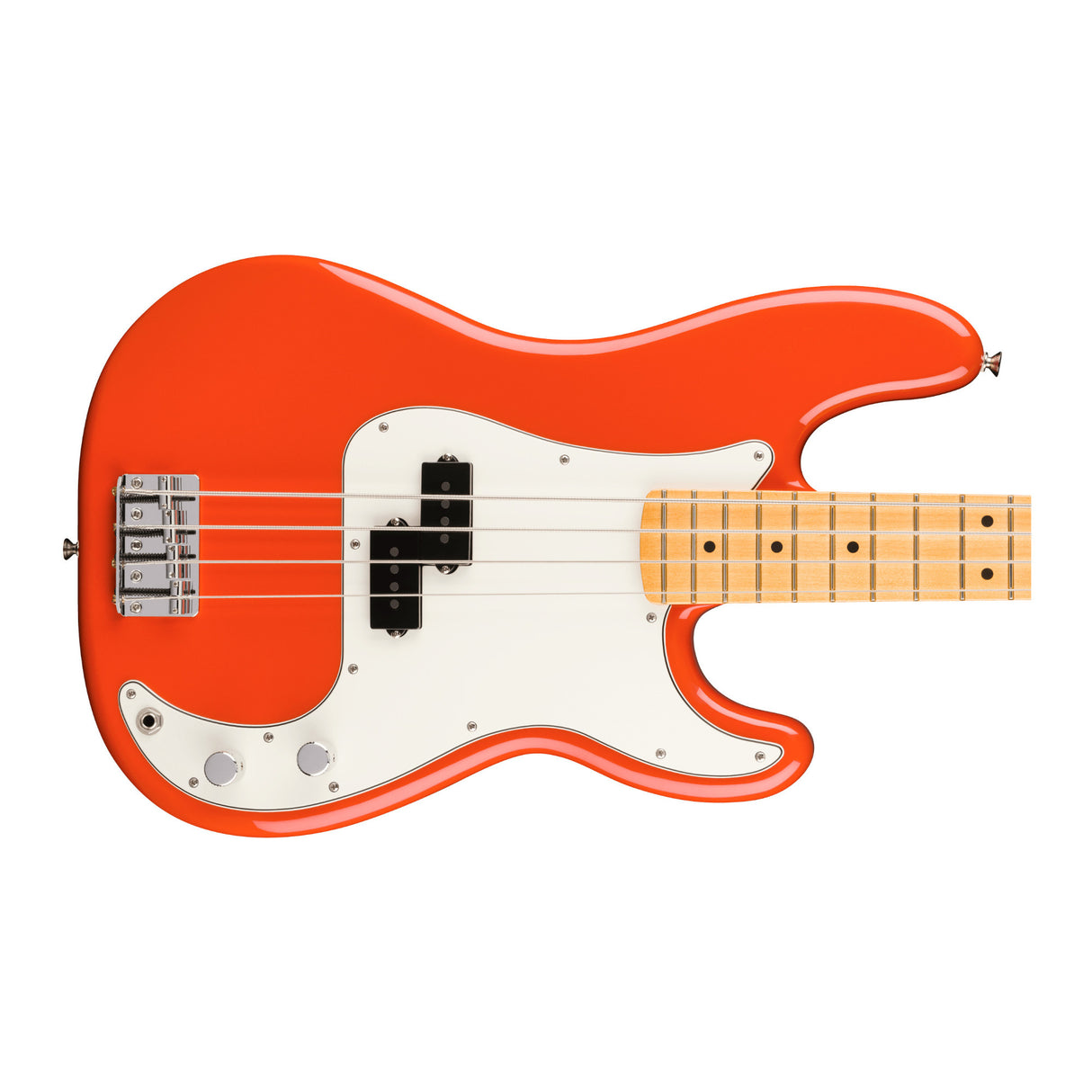 Fender Player II 4-String Precision Bass with Maple Fingerboard (Rallye Orange)