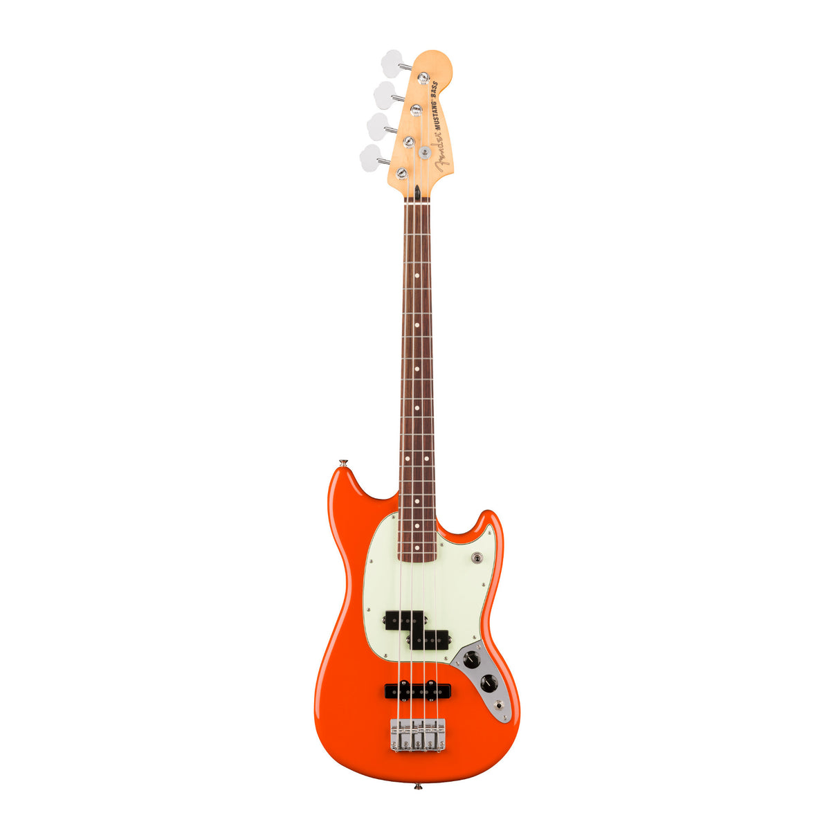 Fender Player II Mustang Bass PJ with Rosewood Fingerboard (Rallye Orange)