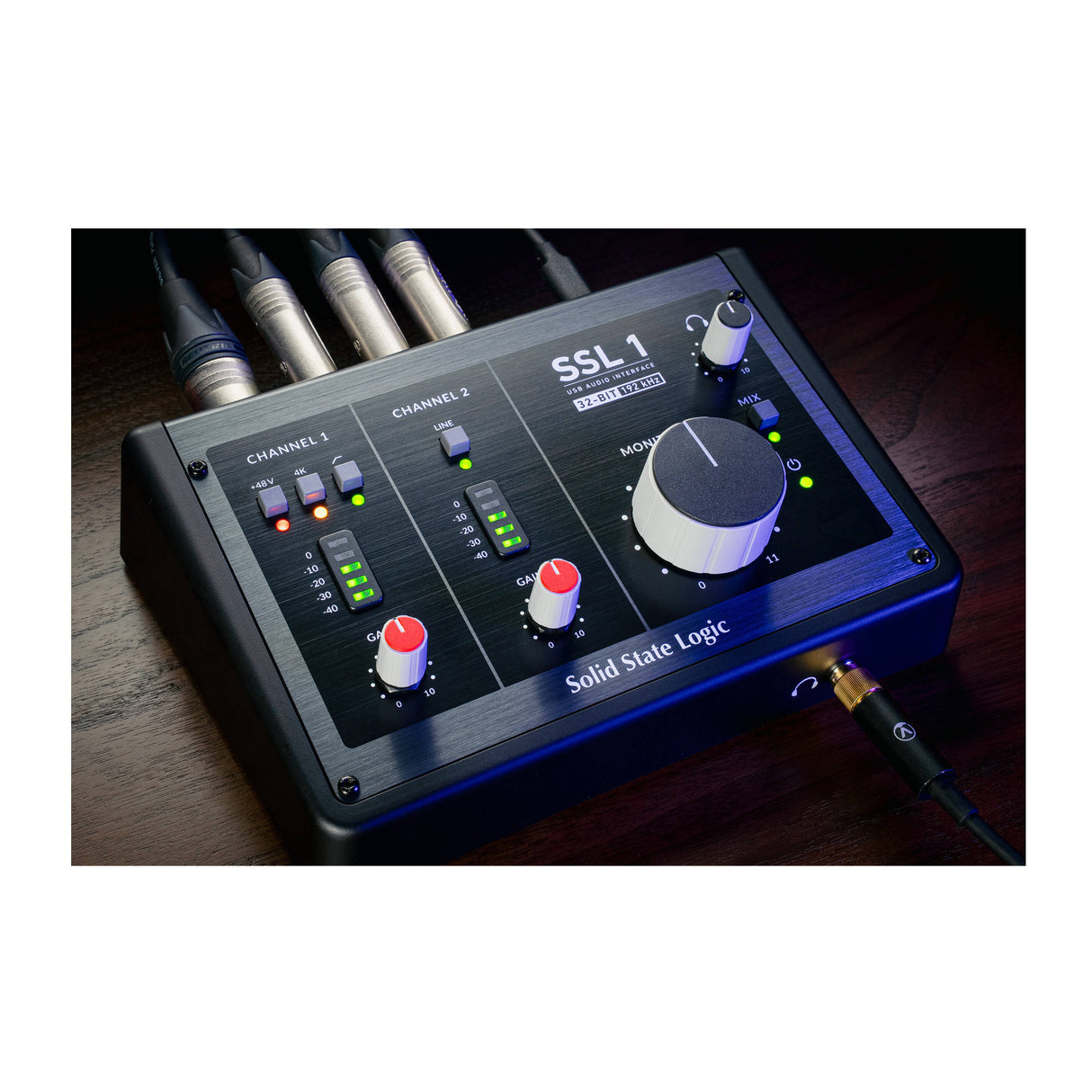Solid State Logic SSL 1 2x2 32-bit/192 kHz USB-C Audio Interface