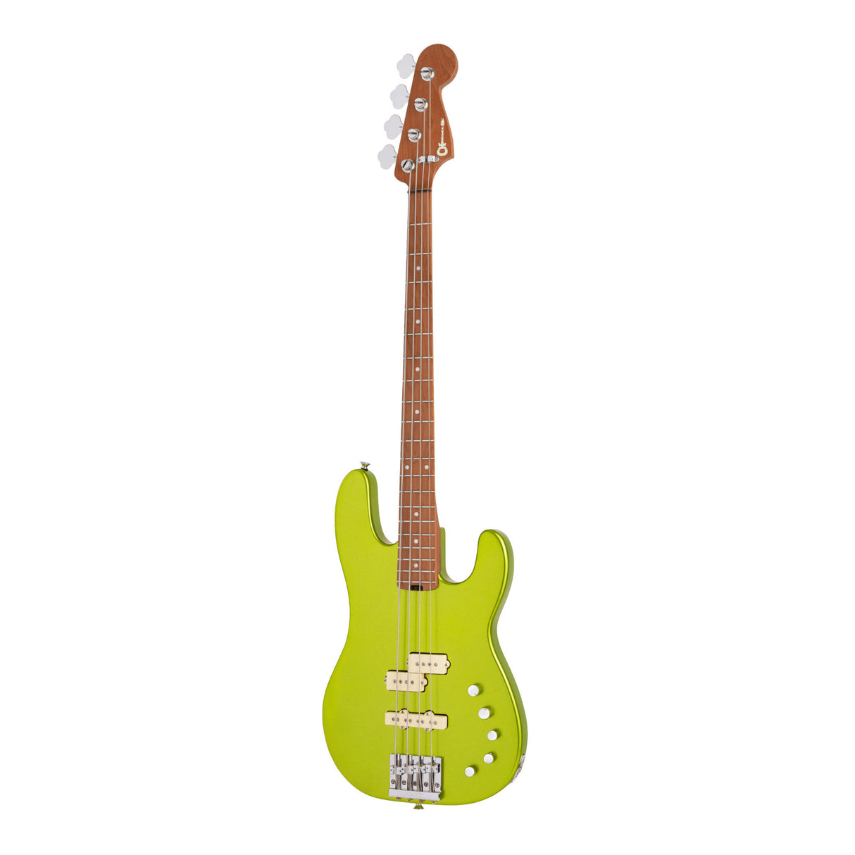 Charvel Pro-Mod San Dimas PJ IV Electric Bass Guitar (Lime Green Metallic)