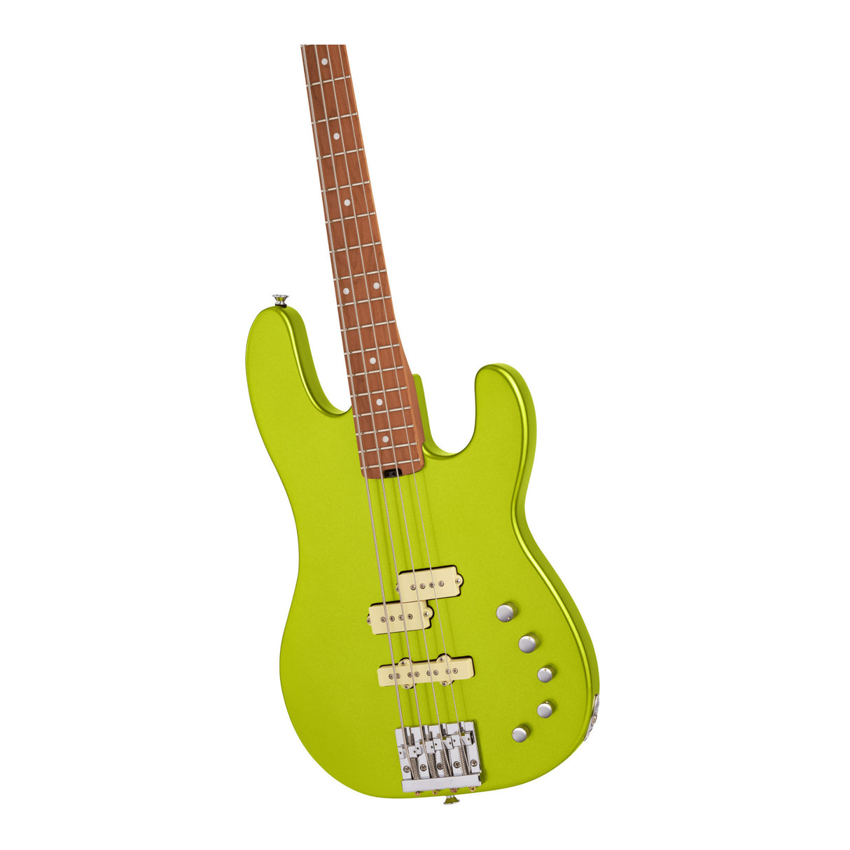 Charvel Pro-Mod San Dimas PJ IV Electric Bass Guitar (Lime Green Metallic)